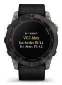 Garmin Zegarek sportowy Garmin Enduro 2 Solar 35mm Black Carbon Gray DLC Ti Ultrafit Band Szary