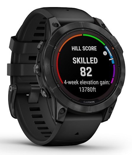 Garmin Zegarek sportowy Garmin Fenix 7 Pro Solar Edition Slate Grey / Black Band