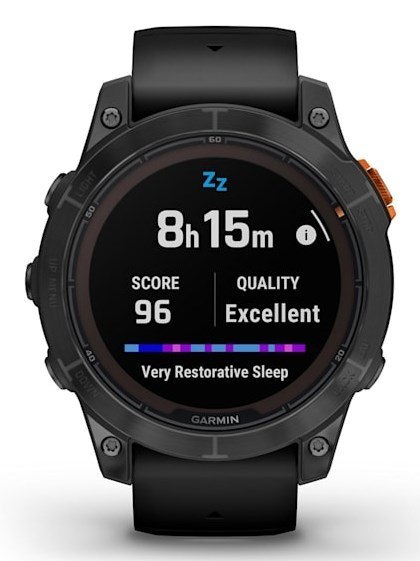 Garmin Zegarek sportowy Garmin Fenix 7 Pro Solar Edition Slate Grey / Black Band