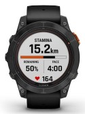 Garmin Zegarek sportowy Garmin Fenix 7 Pro Solar Edition Slate Grey / Black Band