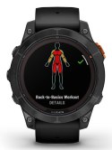 Garmin Zegarek sportowy Garmin Fenix 7 Pro Solar Edition Slate Grey / Black Band