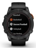 Garmin Zegarek sportowy Garmin Fenix 7 Pro Solar Edition Slate Grey / Black Band