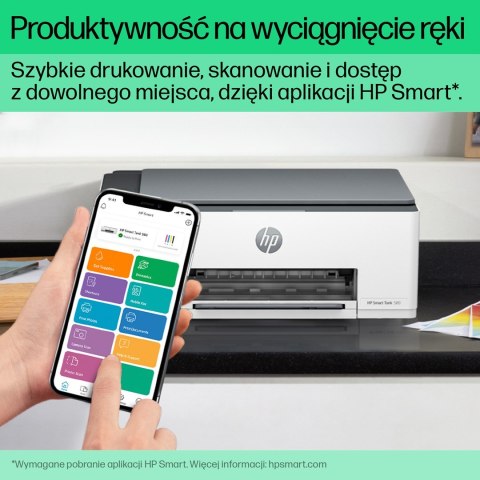 Hewlett-Packard Urządzenie wielofunkcyjne HP Smart Tank 580 Hewlett-Packard Urządzenie wielofunkcyjne HP Smart Tank 580