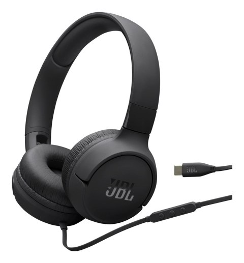 JBL Słuchawki nauszne JBL Tune520C USB-C Black