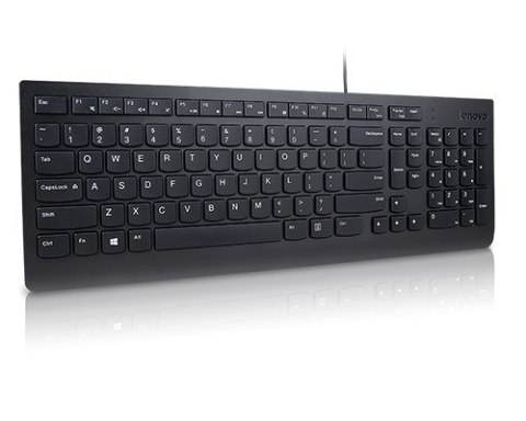 Lenovo Lenovo Essential klawiatura Uniwersalna USB QWERTY US English Czarny 4Y41C68681 Lenovo Lenovo Essential klawiatura Uniwersalna USB QWERTY US English Czarny 4Y41C68681