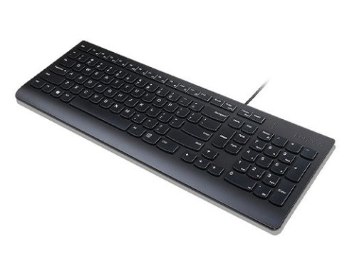 Lenovo Lenovo Essential klawiatura Uniwersalna USB QWERTY US English Czarny 4Y41C68681 Lenovo Lenovo Essential klawiatura Uniwersalna USB QWERTY US English Czarny 4Y41C68681