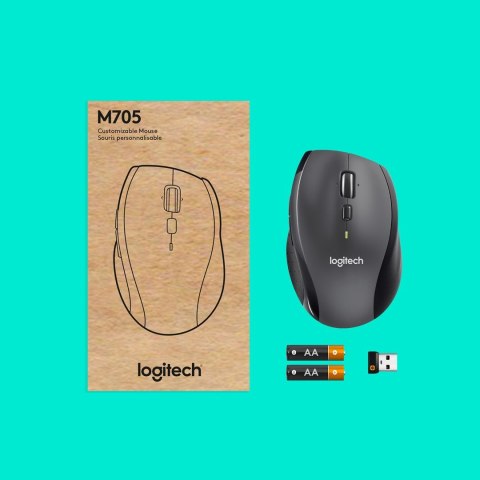 Logitech Mysz Logitech M705 black 910-006034 Biz