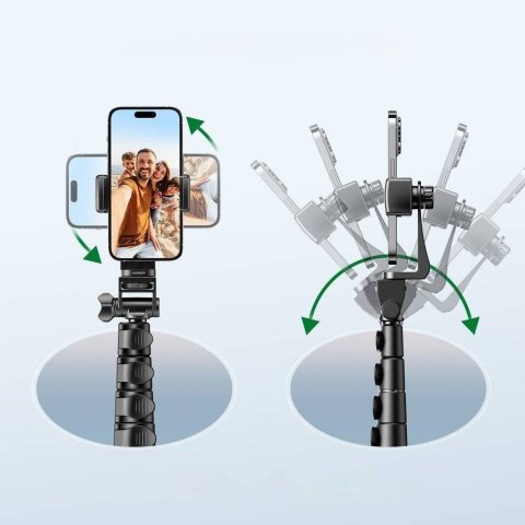 UGREEN Ugreen selfie stick ze stojakiem i pilotem LP680 1.8m (czarny) UGREEN Ugreen selfie stick ze stojakiem i pilotem LP680 1.8m (czarny)