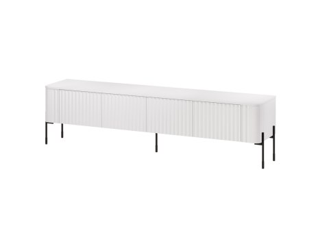 Cama MEBLE Szafka RTV VERA 190x40x50 biały mat