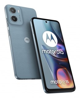 Motorola Smartfon Motorola Moto E15 2/64GB Misty Blue (WYPRZEDAŻ)