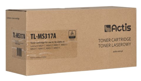 ACTIS Actis TL-MS317A Toner (zamiennik Lexmark 51B2000; Standard; 2500 stron; czarny)