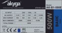 Akyga Zasilacz Akyga Basic AK-B1-500E (500 W; Pasywne; 120 mm) Akyga Zasilacz Akyga Basic AK-B1-500E (500 W; Pasywne; 120 mm)