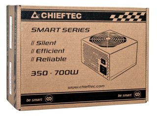 Chieftec Zasilacz Chieftec Smart GPS-600A8 (600 W; Aktywne; 120 mm)