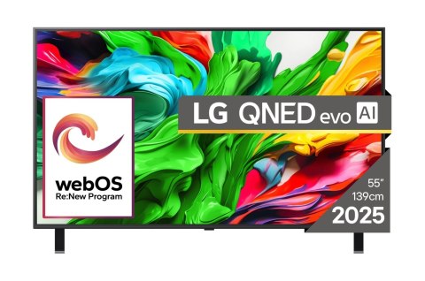 LG Telewizor LG 55QNED85A3C QNED EVO 55'' 4K Ultra HD 120Hz WebOS Dolby Digital Czarny LG Telewizor LG 55QNED85A3C QNED EVO 55'' 4K Ultra HD 120Hz WebOS Dolby Digital Czarny
