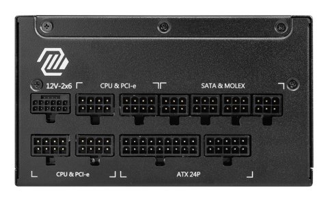 MSI Zasilacz MSI MAG A1000GL PCIE5 II