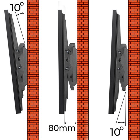 Maclean MACLEAN UCHWYT DO TV, MONITORA 120' 120KG MC-750N Maclean MACLEAN UCHWYT DO TV, MONITORA 120' 120KG MC-750N