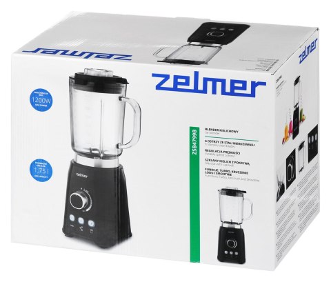 Blender kielichowy 1200W 1,75L ZELMER ZSB4799B Blender kielichowy 1200W 1,75L ZELMER ZSB4799B