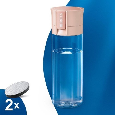 BRITA Butelka filtrująca Brita Vital (pastelowa brzoskwinia)