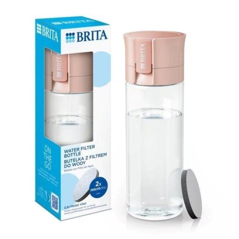 BRITA Butelka filtrująca Brita Vital (pastelowa brzoskwinia)