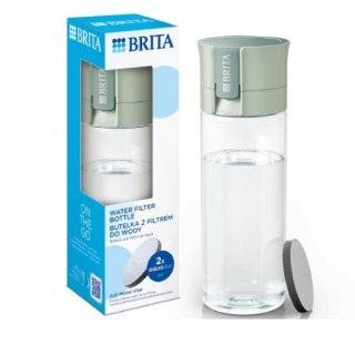 BRITA Butelka filtrująca Brita Vital + 5 filtrów MicroDisc (pastelowa zieleń)