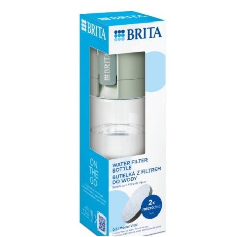 BRITA Butelka filtrująca Brita Vital (pastelowa zieleń)