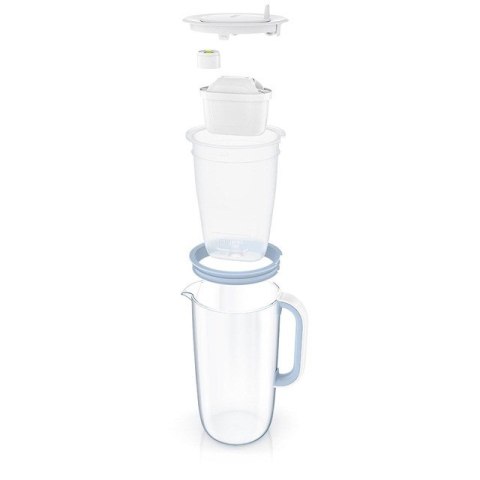 BRITA Szklany dzbanek filtrujący Brita Glass+3 wkłady Maxtra Pro Pure Performance