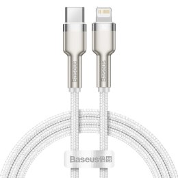 Baseus BASEUS KABEL USB-C LIGHTNING CAFULE PD 1M BIAŁY