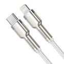 Baseus BASEUS KABEL USB-C LIGHTNING CAFULE PD 1M BIAŁY