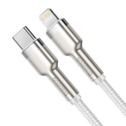Baseus BASEUS KABEL USB-C LIGHTNING CAFULE PD 1M BIAŁY