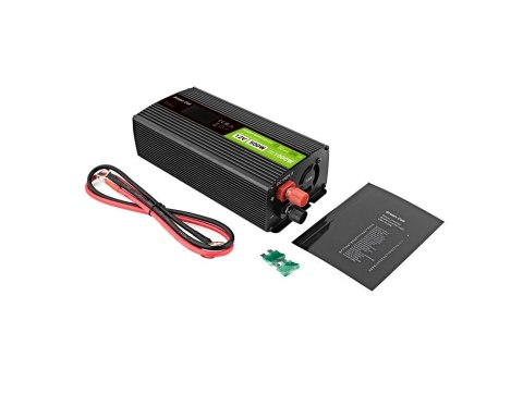 Green Cell GREEN CELL PRZETWORNICA LCD 12V/230V 500W/1000W CZYSTY SINUS INVGC12P500LCD