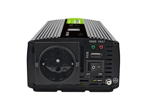 Green Cell GREEN CELL PRZETWORNICA LCD 12V/230V 500W/1000W CZYSTY SINUS INVGC12P500LCD
