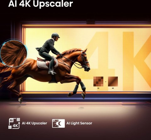 HISENSE Telewizor Hisense 43A6Q LED 43'' 4K Ultra HD VIDAA Dolby Vision DVB-T2 Czarny HISENSE Telewizor Hisense 43A6Q LED 43'' 4K Ultra HD VIDAA Dolby Vision DVB-T2 Czarny