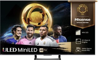 HISENSE Telewizor Hisense 55U7Q ULED 55'' 4K Ultra HD 144Hz VIDAA Dolby Vision Czarny