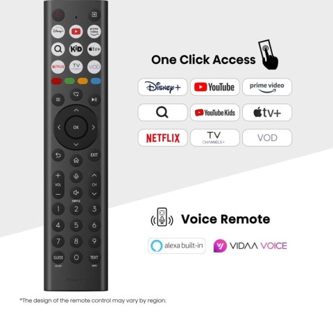 HISENSE Telewizor Hisense 55U7Q ULED 55'' 4K Ultra HD 144Hz VIDAA Dolby Vision Czarny HISENSE Telewizor Hisense 55U7Q ULED 55'' 4K Ultra HD 144Hz VIDAA Dolby Vision Czarny