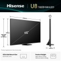 HISENSE Telewizor Hisense 65U8Q ULED 65'' 4K Ultra HD 165Hz VIDAA Dolby Atmos Czarny HISENSE Telewizor Hisense 65U8Q ULED 65'' 4K Ultra HD 165Hz VIDAA Dolby Atmos Czarny