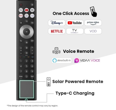HISENSE Telewizor Hisense 65U8Q ULED 65'' 4K Ultra HD 165Hz VIDAA Dolby Atmos Czarny HISENSE Telewizor Hisense 65U8Q ULED 65'' 4K Ultra HD 165Hz VIDAA Dolby Atmos Czarny