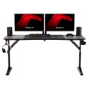 Huzaro Biurko gamingowe Huzaro Hero 4.6 RGB Black Huzaro Biurko gamingowe Huzaro Hero 4.6 RGB Black
