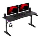 Huzaro Biurko gamingowe Huzaro Hero 4.6 RGB Black Huzaro Biurko gamingowe Huzaro Hero 4.6 RGB Black