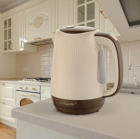 Maestro Czajnik elektryczny 1,7l 2200W MR-042-BEIGE MAESTRO Maestro Czajnik elektryczny 1,7l 2200W MR-042-BEIGE MAESTRO