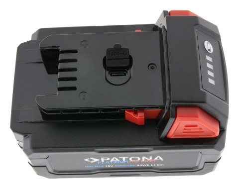 PATONA PATONA Platinum 18V Akumulator do Milwaukee M18 z portem USB-C PD45W PATONA PATONA Platinum 18V Akumulator do Milwaukee M18 z portem USB-C PD45W