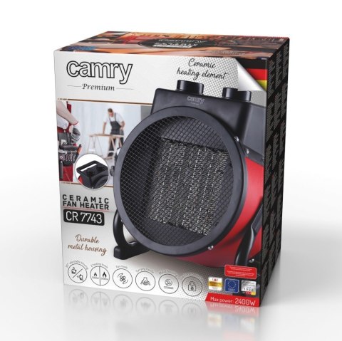 Adler Grzejnik ceramiczny CAMRY CR 7743 Adler Grzejnik ceramiczny CAMRY CR 7743