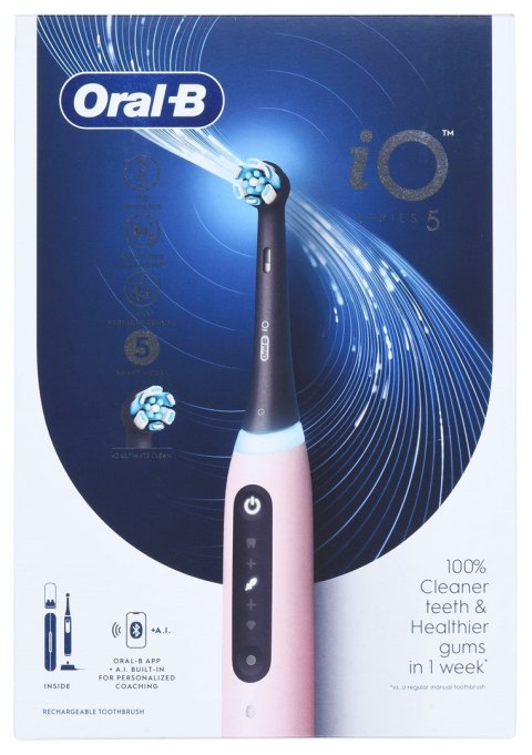 Braun Szczoteczka elektyczna Oral-B iO5 Pink Braun Szczoteczka elektyczna Oral-B iO5 Pink