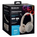 Defender DEFENDER SŁUCHAWKI NAUSZNE BLUETOOTH FREEMOTION B475 ANC BEŻOWE 63475 Defender DEFENDER SŁUCHAWKI NAUSZNE BLUETOOTH FREEMOTION B475 ANC BEŻOWE 63475