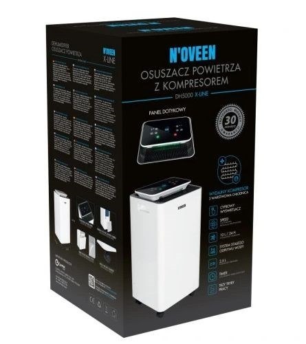 N'OVEEN Osuszacz powietrza z kompresorem DH5000 X-LINE N'OVEEN Osuszacz powietrza z kompresorem DH5000 X-LINE