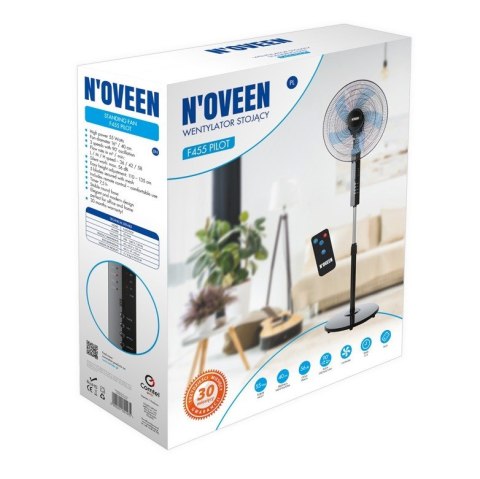 N'OVEEN Wentylator stojący 16"/40cm NOVEEN F455 pilot 55W (WYPRZEDAŻ) N'OVEEN Wentylator stojący 16"/40cm NOVEEN F455 pilot 55W (WYPRZEDAŻ)