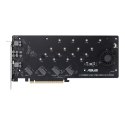 ASUS Kontroler ASUS Hyper M.2 PCIe 4.0 x16, 4x M.2 NVMe (2242/2260/2280/22110) GEN 4