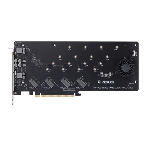 ASUS Kontroler ASUS Hyper M.2 PCIe 4.0 x16, 4x M.2 NVMe (2242/2260/2280/22110) GEN 4