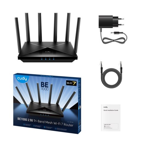 CUDY Router CUDY WR11000 2.5G Wi-Fi 7 Tri-band