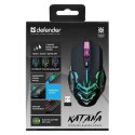 Defender DEFENDER MYSZ GAMINGOWA KATANA GM-511 RF 3200DPI 7P CZARNA 52511 Defender DEFENDER MYSZ GAMINGOWA KATANA GM-511 RF 3200DPI 7P CZARNA 52511