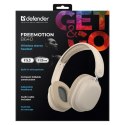 Defender DEFENDER SŁUCHAWKI NAUSZNE BLUETOOTH FREEMOTION B640 BEŻOWE 63642 Defender DEFENDER SŁUCHAWKI NAUSZNE BLUETOOTH FREEMOTION B640 BEŻOWE 63642